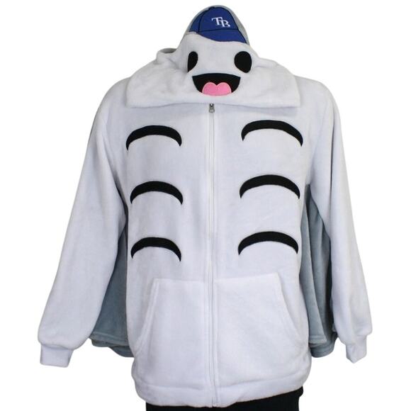 Rays Other - Tampa Bay Rays Flappy Boi Winged Plush Fleece Hoodie Full Zip MLB TB